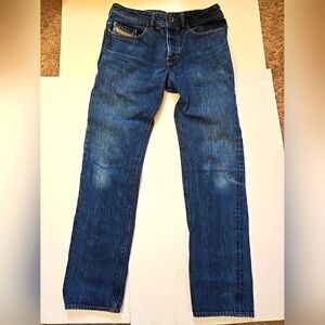 Diesel Mens Buster Blue Jeans 30x32 Made In Italy